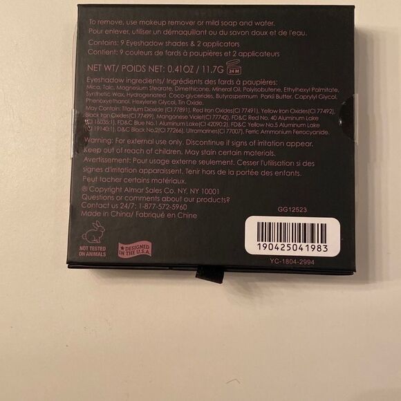 COLORCO EYESHADOW PALETTE   - Picture 3 of 3